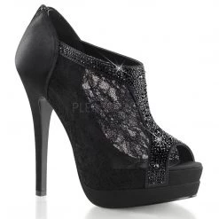 Fabulicious Black Satin 5.25