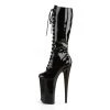 Pleaser 10" Heel Lace-Up Black Knee High Boots* Shoes 1 Pleaser 10" Heel Lace-Up Black Knee High Boots* Shoes