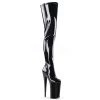 Pleaser 10" Heel Black Platform Crotch Boots*