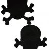 GE Apparel Accessories Black Skull & Crossbones Nipple Pasties 2 GE Apparel Accessories Black Skull & Crossbones Nipple Pasties