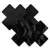 Entrenue Bristols 6 Nippies Basics - Black Lace Crosses Accessories