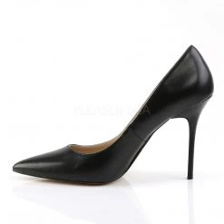Pleaser 4" Black Pointed-Toe Pumps* Shoes