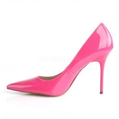 Pleaser Shoes 4" Heel Pointed-Toe Pump - Hot Pink*