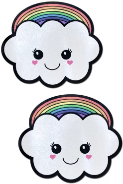 Pastease Rainbow Kawaii Cloud Nipple Pasties