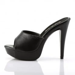 Fabulicious Shoes Black Leather 5