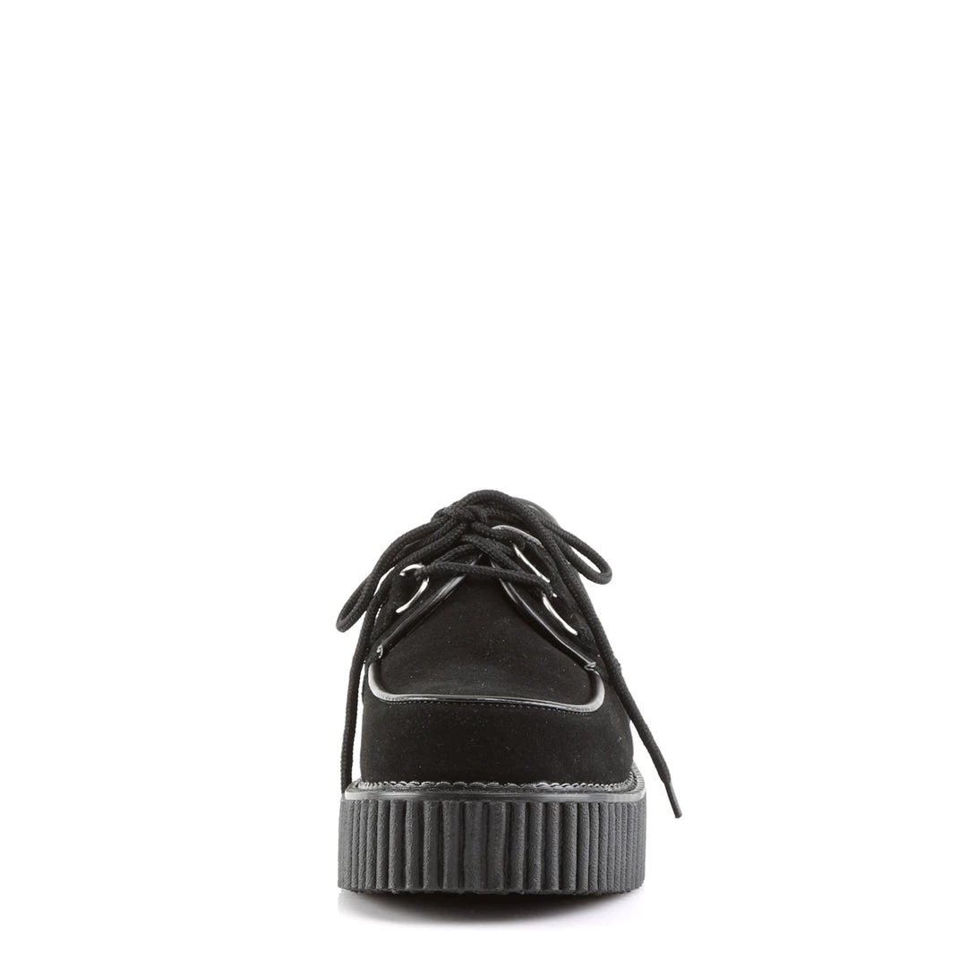 Demonia Shoes Black Suede 2" Platform Creepers* 4 Demonia Shoes Black Suede 2" Platform Creepers*
