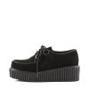 Demonia Shoes Black Suede 2" Platform Creepers* 2 Demonia Shoes Black Suede 2" Platform Creepers*