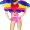 J Valentine Rainbow Clothing Rainbow Pony Wings
