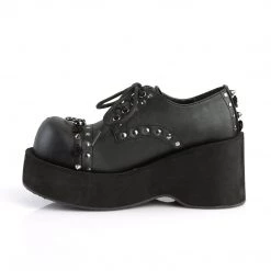 Demonia Shoes Black Vegan Leather 3.3