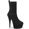 Pleaser 6" Heel Black Ankle Boot* Shoes