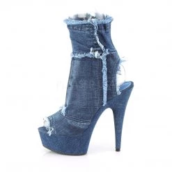 Pleaser Shoes 6" Heel Blue Ankle Boot* 7 Pleaser Shoes 6