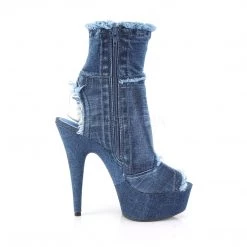 Pleaser Shoes 6" Heel Blue Ankle Boot* 9 Pleaser Shoes 6
