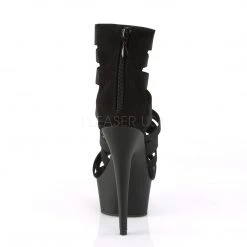Pleaser 6" Heel Black Strappy Sandal* Shoes 8 Pleaser 6