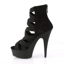 Pleaser 6" Heel Black Sandal*