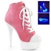 Pleaser 6" Heel Pink/White* Shoes