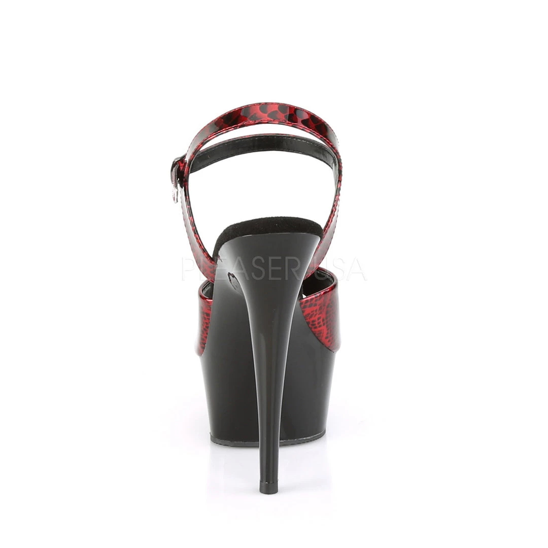 Pleaser Shoes 6" Heel Red Ankle Strap Sandal* 5 Pleaser Shoes 6" Heel Red Ankle Strap Sandal*