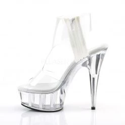 Pleaser 6" Heel Clear Sandal*