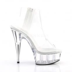 Pleaser 6" Heel Clear Sandal* 9 Pleaser 6