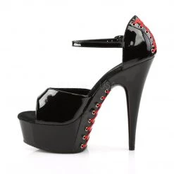Pleaser Shoes 6" Heel Black D' Orsay Sandal*