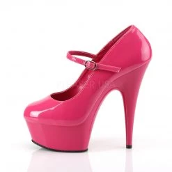 Pleaser 6" Hot Pink Mary Jane Pump* Shoes 7 Pleaser 6