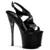 Pleaser Shoes Black 7" High Heels*