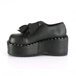 Demonia Black Vegan Leather 3.3