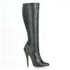 Devious 6" Plain Stretch Knee High Boot* Shoes