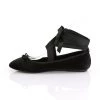 Demonia Black Velvet Mary Jane Ballet Flats* Shoes