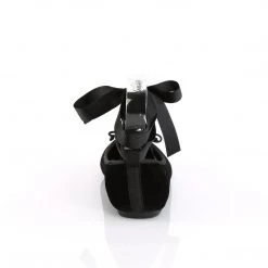 Demonia Black Velvet Mary Jane Ballet Flats* Shoes