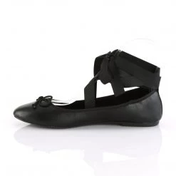 Demonia Black Vegan Leather Mary Jane Ballet Flats* Shoes