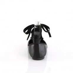 Demonia Black Vegan Leather Mary Jane Ballet Flats* Shoes