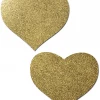 Pastease Everyday Reusable Liquid Gold Heart Nipple Pasties Accessories 1 Pastease Everyday Reusable Liquid Gold Heart Nipple Pasties Accessories