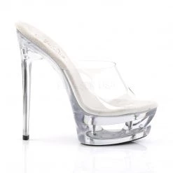 Pleaser Shoes Clear 6.5