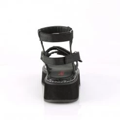 Demonia Black Vegan Leather 2