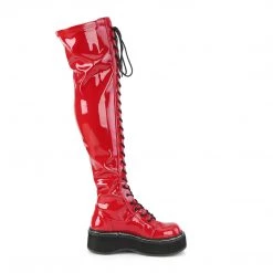 Demonia Red Patent Leather 2
