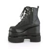 Demonia Black Vegan Leather 5" Platform Ankle Boots* Shoes