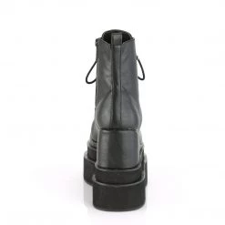 Demonia Black Vegan Leather 5