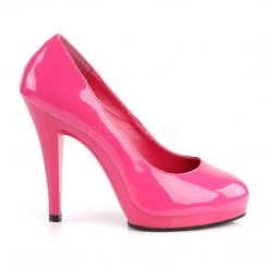 Fabulicious Shoes Hot Pink 4.5" Heel .5" Platform Pump 9 Fabulicious Shoes Hot Pink 4.5