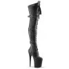 Pleaser 8" Black Platform Thigh High Boots* Shoes