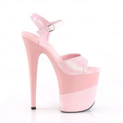 Pleaser Shoes 8" Baby Pink Glitter High Heels* 9 Pleaser Shoes 8