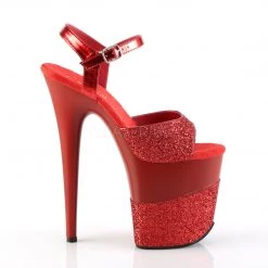 Pleaser 8" Red Glitter High Heels* 9 Pleaser 8