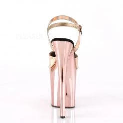 Pleaser Shoes Rose Gold 8