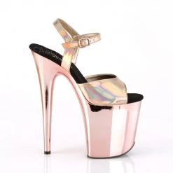 Pleaser Shoes Rose Gold 8
