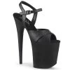 Pleaser Black 8" Faux Leather High Heels* 1 Pleaser Black 8" Faux Leather High Heels*