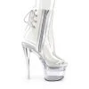 Pleaser Shoes 7" Heel Clear Ankle Boot*