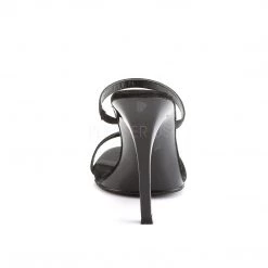 Fabulicious Black Satin 4.5