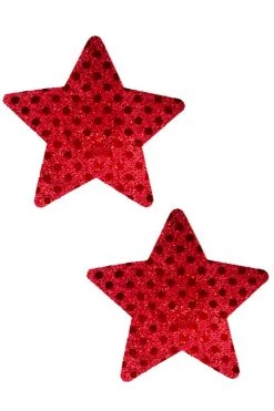 GE Apparel Accessories Red Star Nipple Pasties