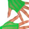 BL Brands Neon Green Fingerless Gloves