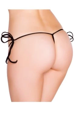 Roma Dancewear Black Micro G String Bottom