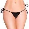 Roma Dancewear Black Micro G String Bottom